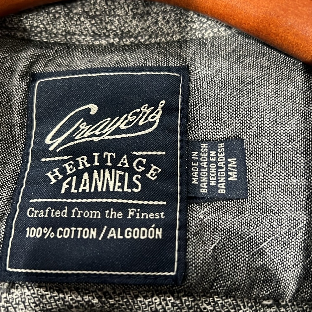Grayers Heritage Flannel Long Sleeve Button Up
Sz M - Picture 4 of 5